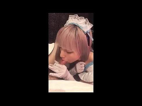 ❤️ Japanski idol [mayuka], kostim francuske sobarice, 1. dio, pušenje i drkanje losionom ☑ Seks video na bs.shufflesex.ru ❤